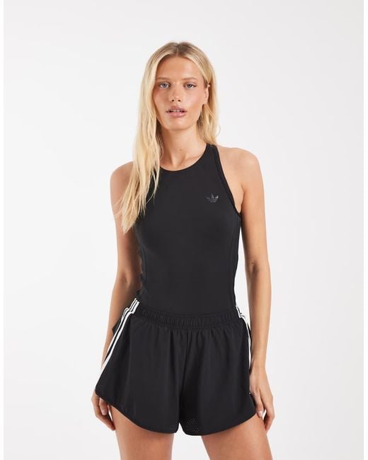 Adidas Originals Black Adidas Originals Sport Leotard