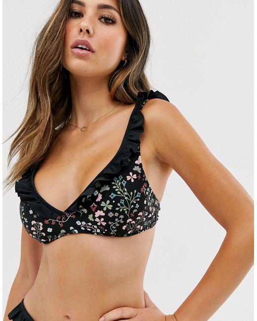 ted baker ruffle bikini