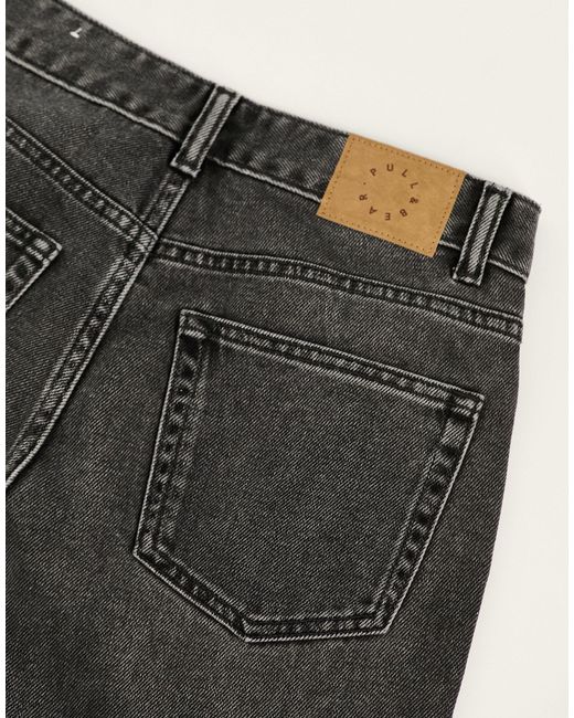 Pull&Bear Black – weit geschnittene jeans