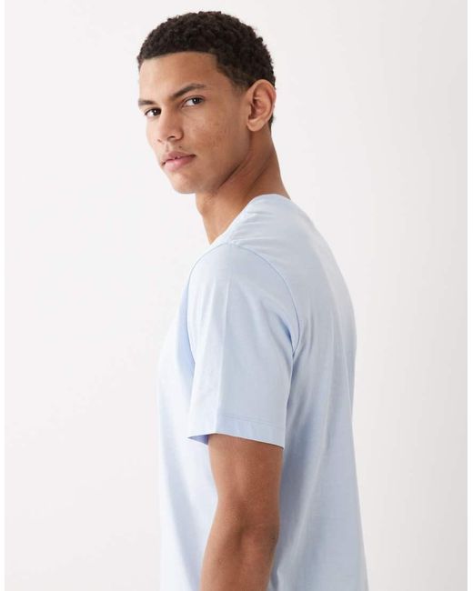 Nike Blue Futbol Central Logo T-shirt for men