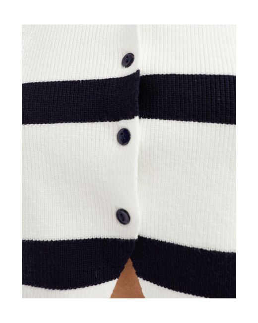4th & Reckless White Knitted Waistcoat