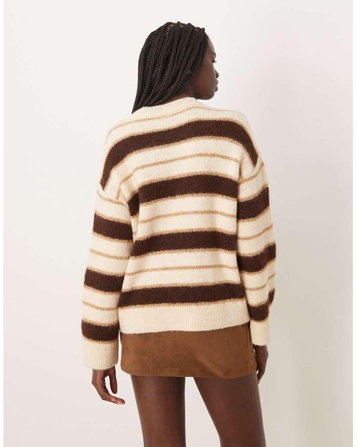 Mango Natural Crew Neck Jumper
