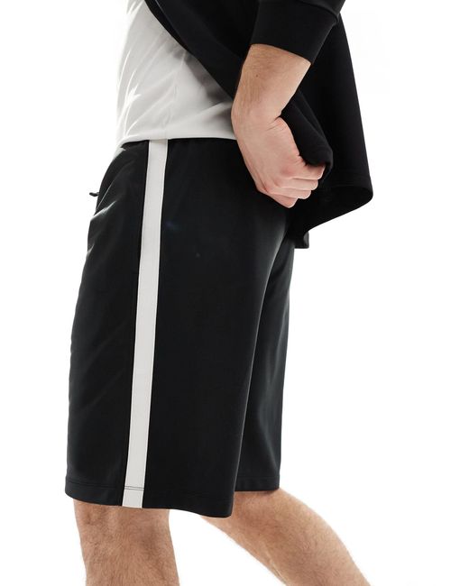 ASOS 4505 – sport-shorts aus jersey in Black für Herren