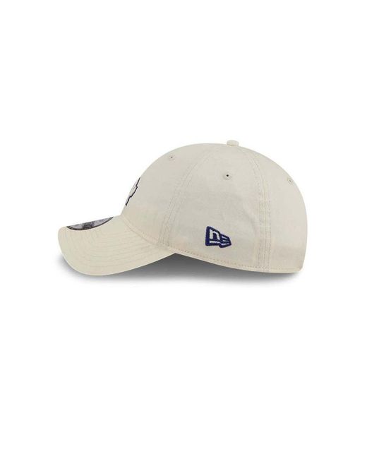 KTZ White La Dodgers 9twenty Logo Cap With Side Patch