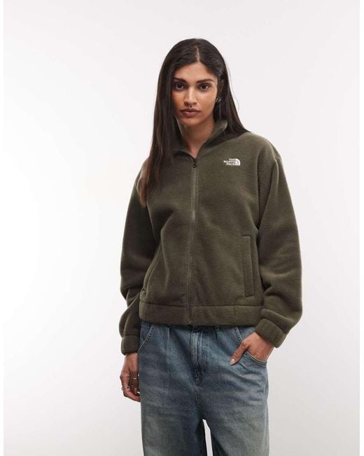 The North Face Black Collared Fleece Jacket