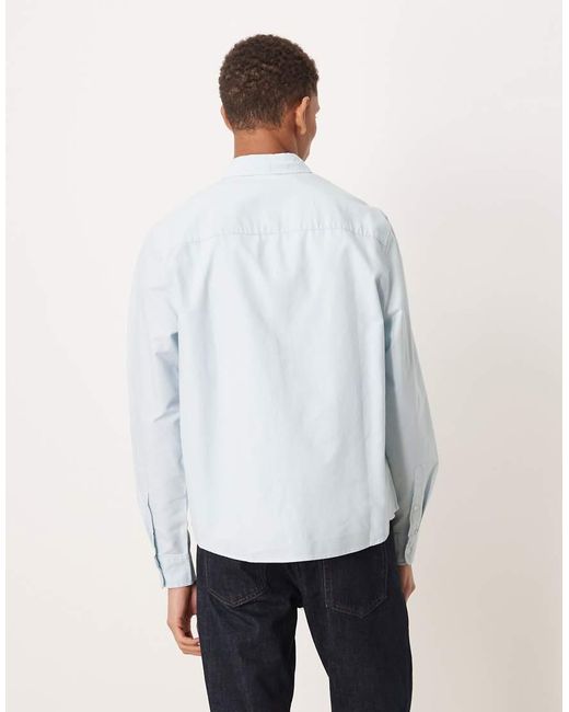 ASOS White Regular Oxford Shirt for men