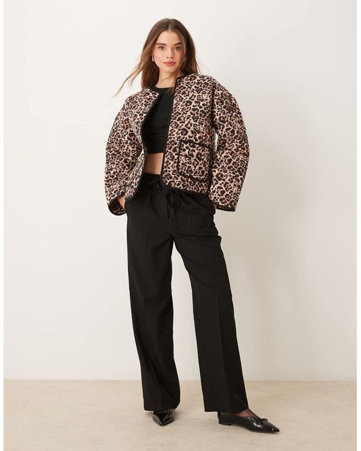 Nobody's Child Natural Quilted Jacket