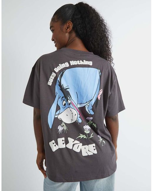 Skinnydip London Gray London Winnie The Pooh Eeyore T-Shirt