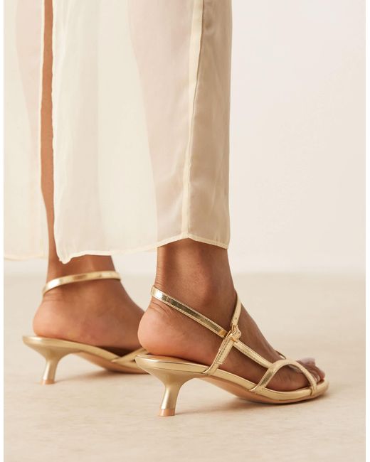 Glamorous Natural – riemchen-sandaletten