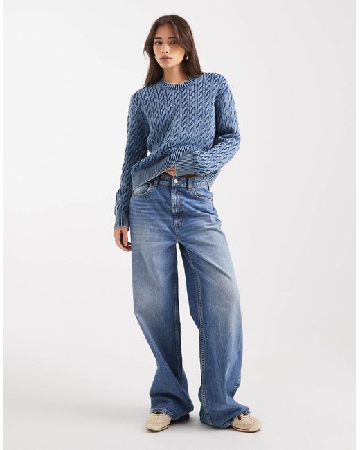 Levi's Blue – boyfriend-strickpullover