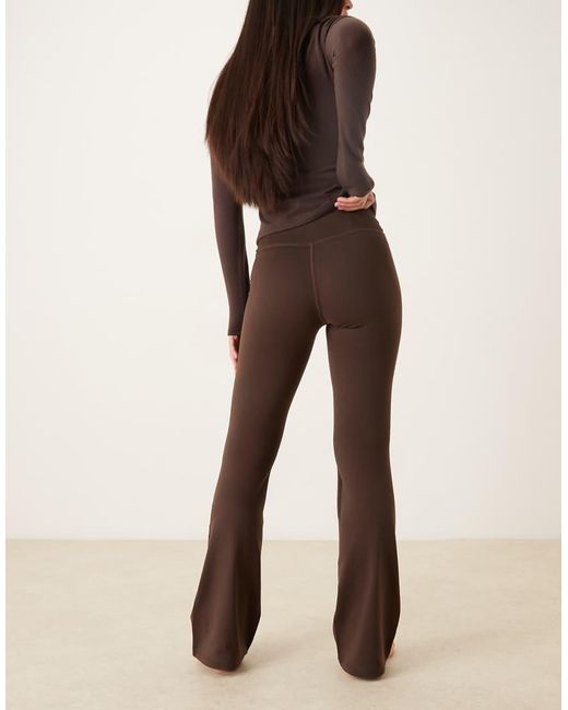 Hollister Natural Gilly Hicks V Waist Flare Trousers