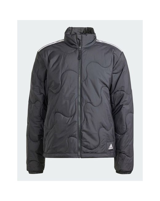 Adidas Originals Black Nuganic Light Insulation Jacket for men