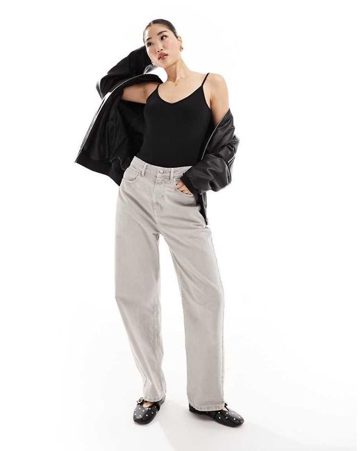Vero Moda White Longline Soft Cami Top