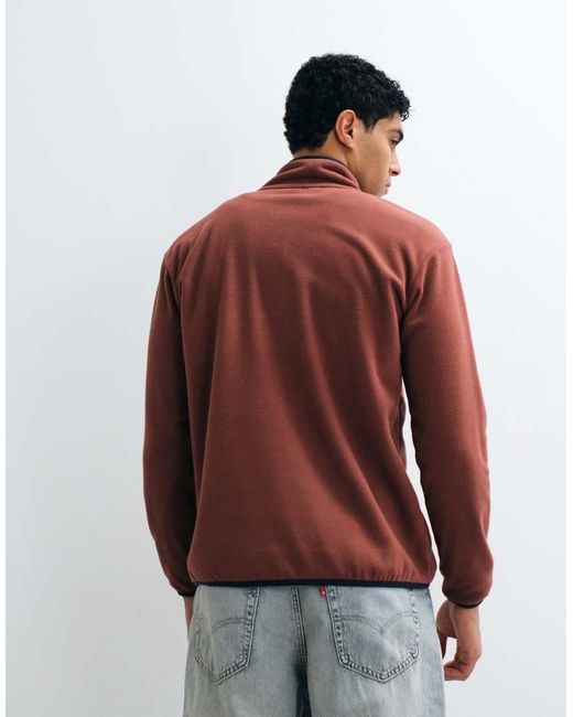 Regatta Red Frankie Half Zip Fleece for men