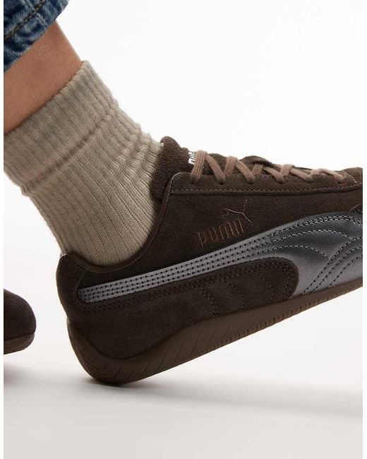 PUMA Blue Speedcat Lux Trainers