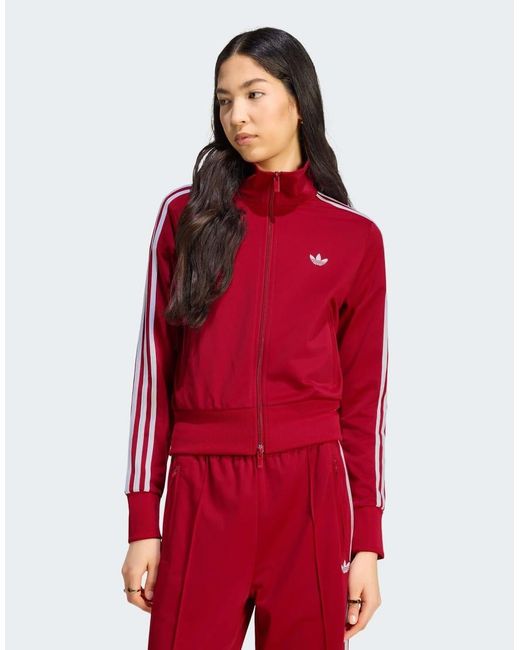 Adidas Originals Red Firebird Classic Track Top