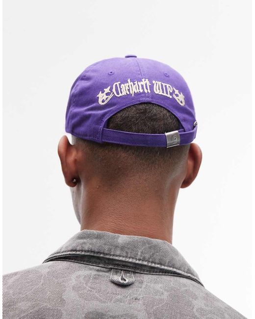 Carhartt Purple Commuting Tales Baseball Cap for men