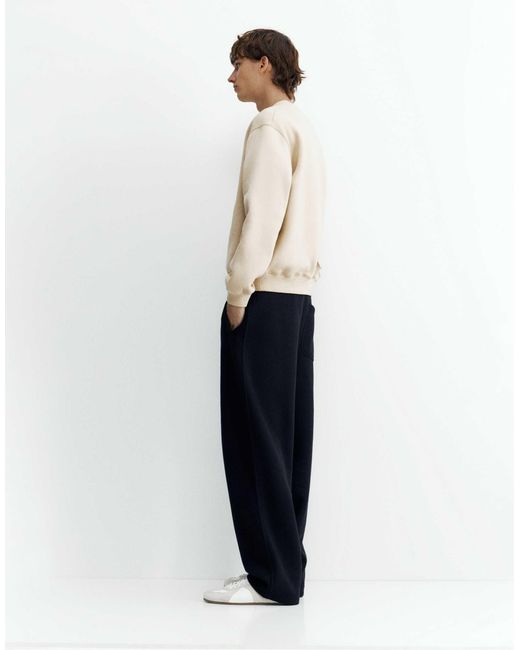 Pull&Bear Sweatshirt in Natural für Herren