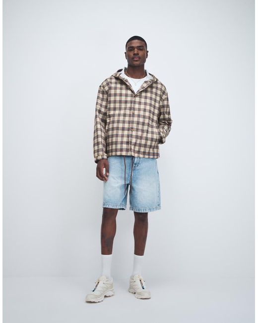 ASOS White Stormmaxtm Water Repellent Oversized Raincoat for men