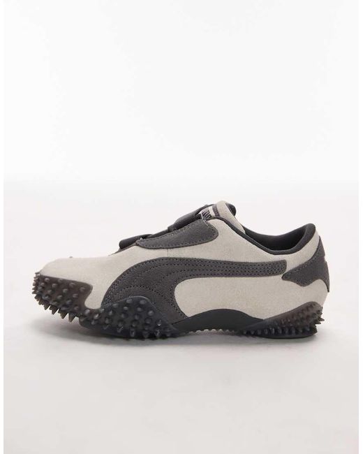 PUMA Black Mostro Suede Trainers