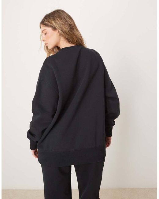 Nike Blue Phoenix Fleece Oversized Sweatshirt