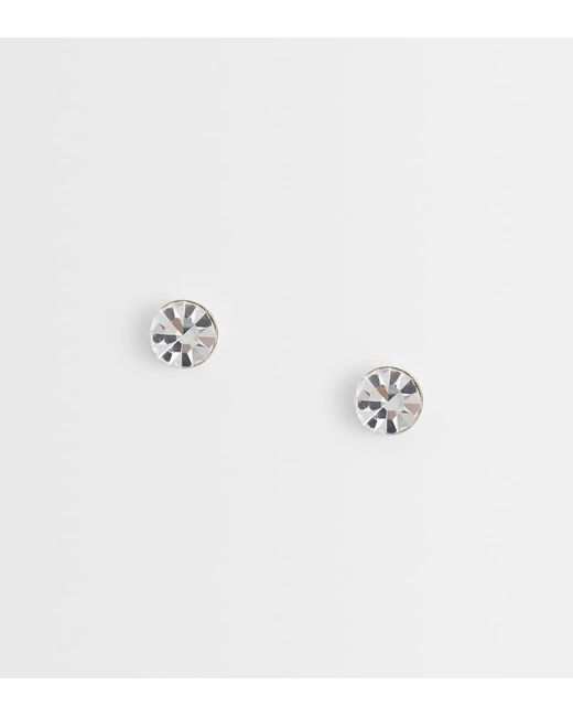 Kingsley Ryan Metallic 4Mm Gemset Round Stud