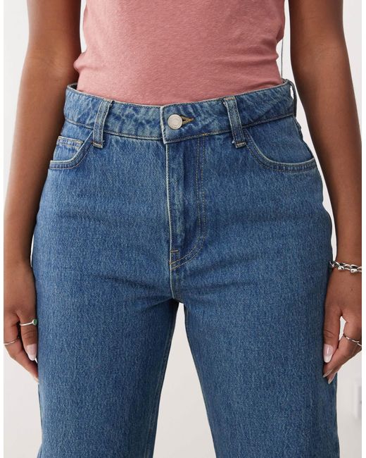 Reclaimed (vintage) Blue Straight Leg Jean