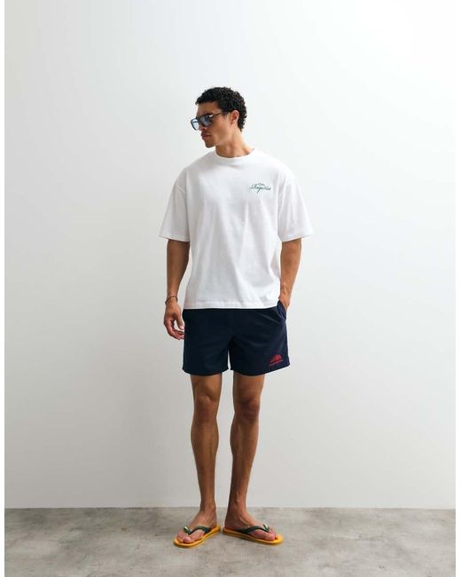 ASOS Blue Swim Shorts for men