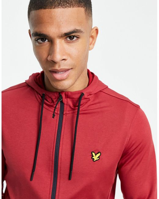 Sudadera Lyle \u0026 Scott de hombre de color Rojo - Lyst