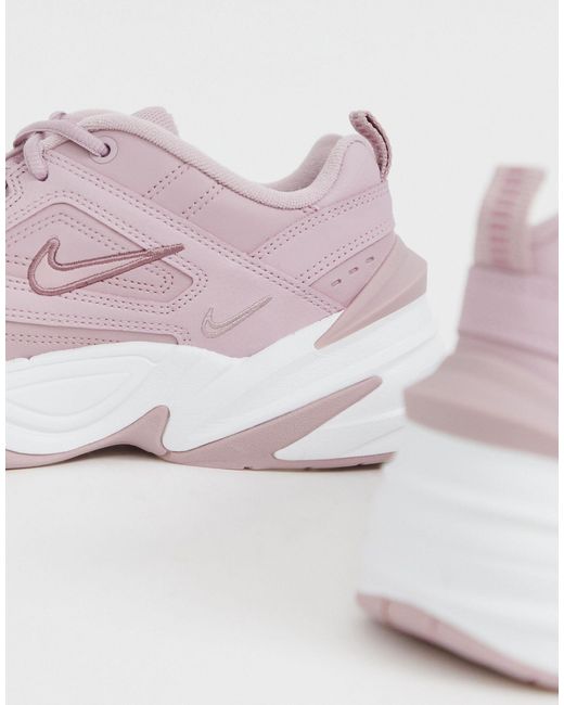 Barbero Barry Exención Nike M2k Tekno Trainers In Pink | Lyst