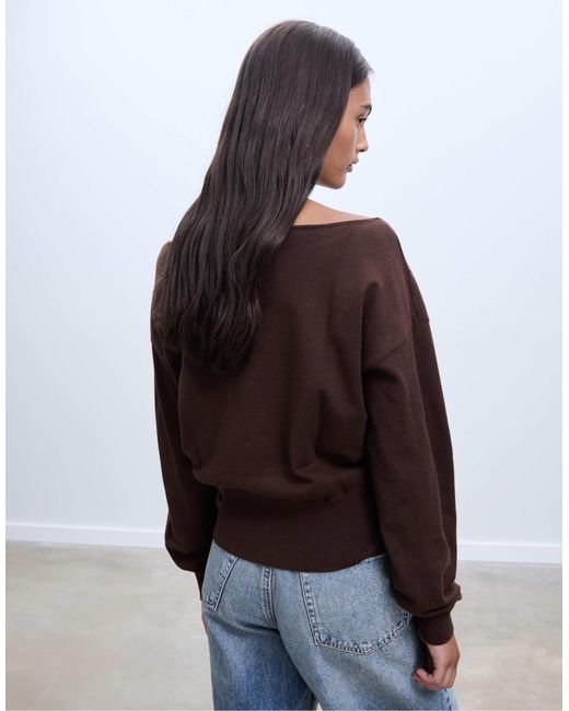 Stradivarius Blue – strickpullover