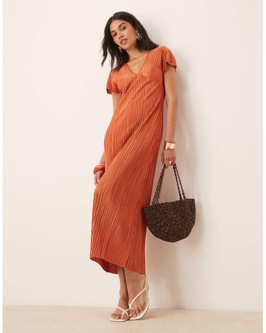 one shoulder chocolate brown dress Sheree One Shoulder Sash Maxi Dress main image 0