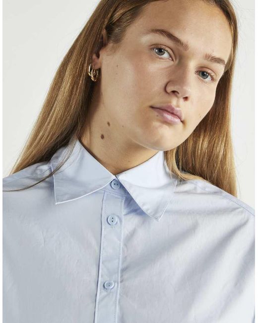 Glamorous Blue Oversized Shirt