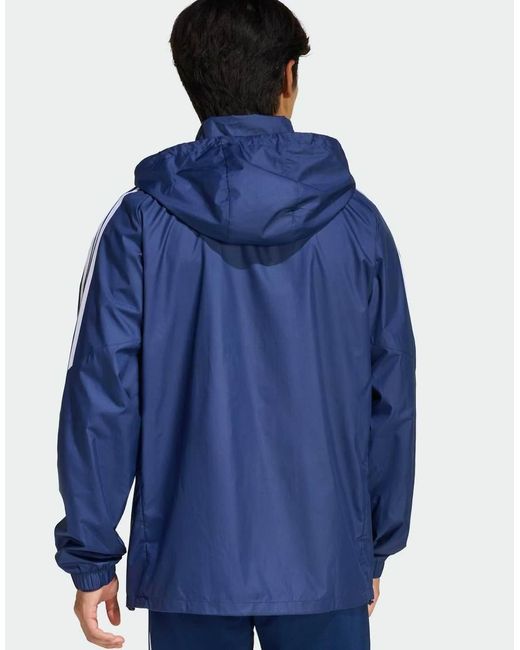 Adidas Originals Blue Tiro26 League Windbreaker for men