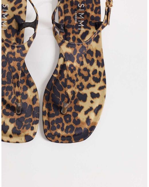 SIMMI Multicolor Simmi London Perry Flip Flop Sandals