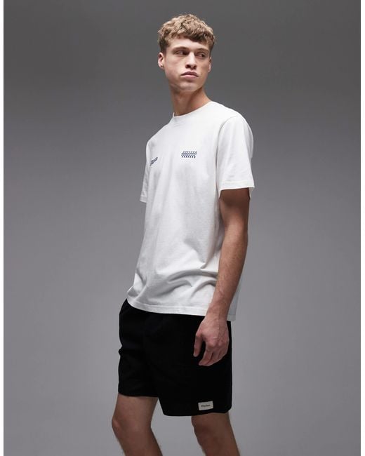 Rhythm White Classic Jam Short for men