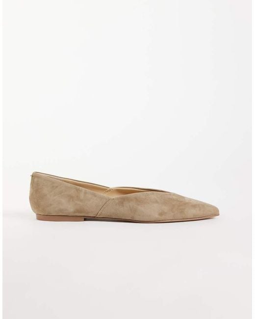 Dolce Vita White Caely Ballet Flats