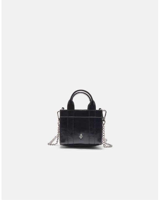 Stradivarius Black Mini Tote Bag