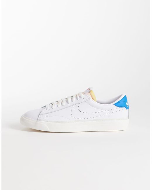 Nike White Tennis Classic Ac Smash Trainers for men