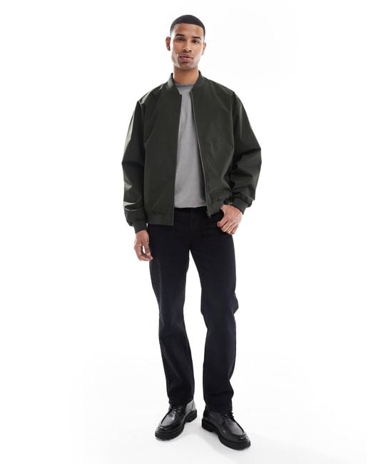 Jack & Jones Gray Bomber Jacket for men