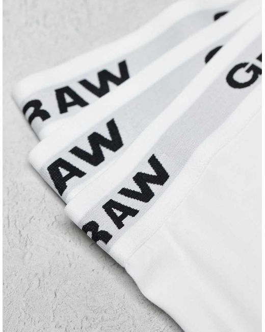 G-Star Gray 3 Pack Boxers for men