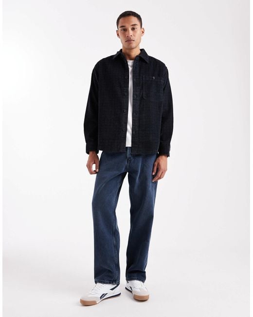 Only & Sons Blue Cord Overshirt for men