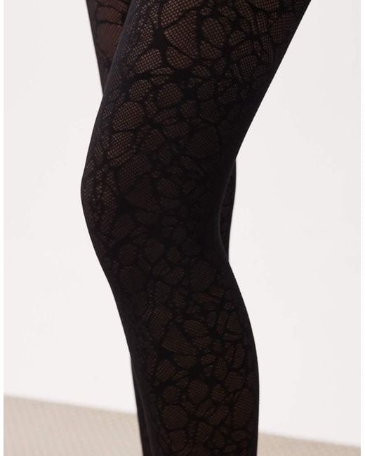 Weekday Natural Lace Tights