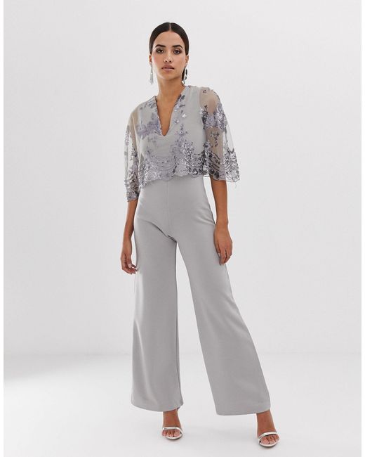 club l sequin jumpsuit