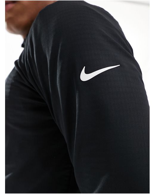 Nike Black Dri-fit Victory Half-zip Top for men