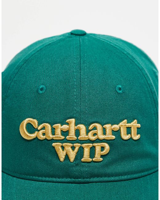 Carhartt Green Script Cap