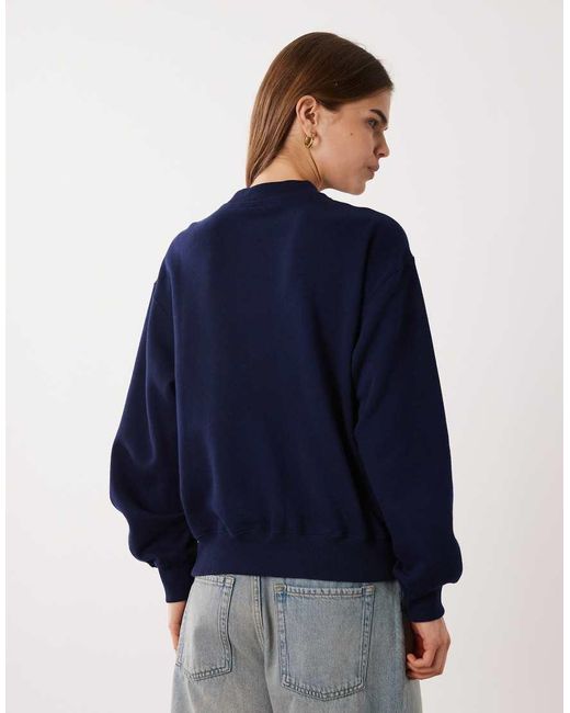 Polo Ralph Lauren Blue Icon Logo Knit Sweatshirt