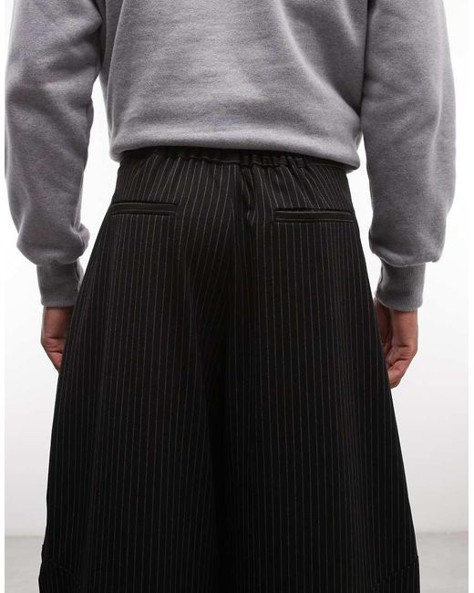 Collusion Gray Tailored Pull On Balloon Trouser for men