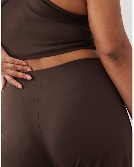 4505 Gray Curve Icon High Waist Wide Leg Dance Pant