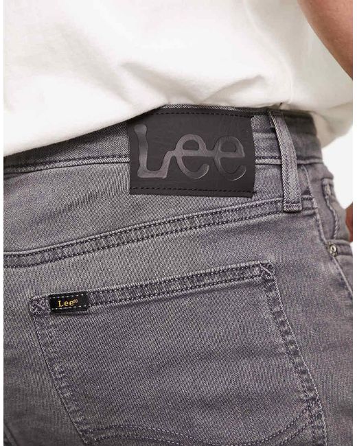 Lee Jeans Black Malone Skinny Fit Jeans for men